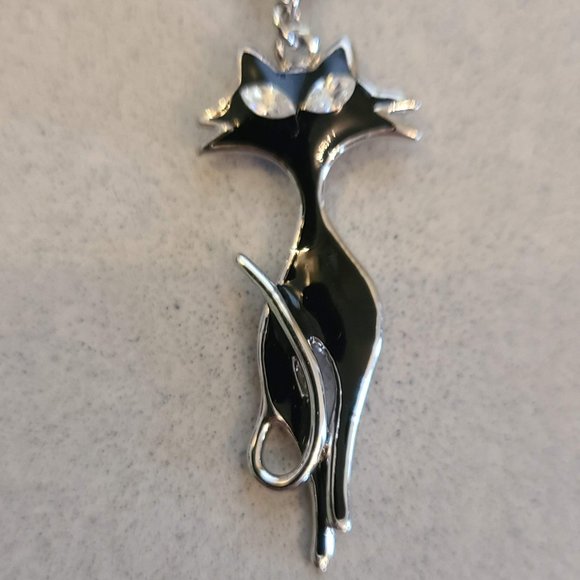 NWOT Black Cat Phone Charm - Picture 6 of 7